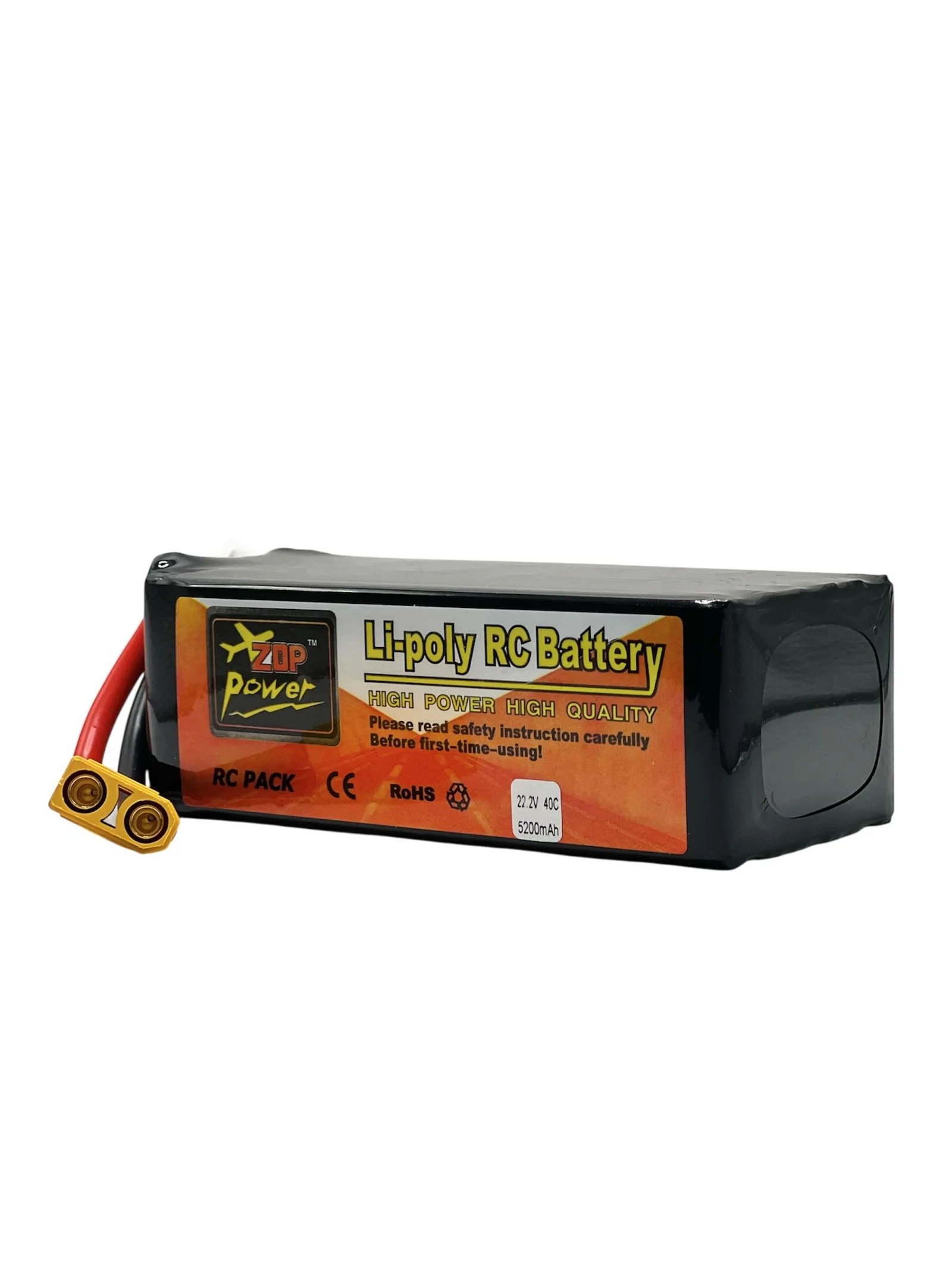 Photoroom_20250610_200217.jpg 5200mAh 22.2V 6S 40C Lipo Lithium Polymer Rechargeable Battery Pack for RC Drone - Image 2