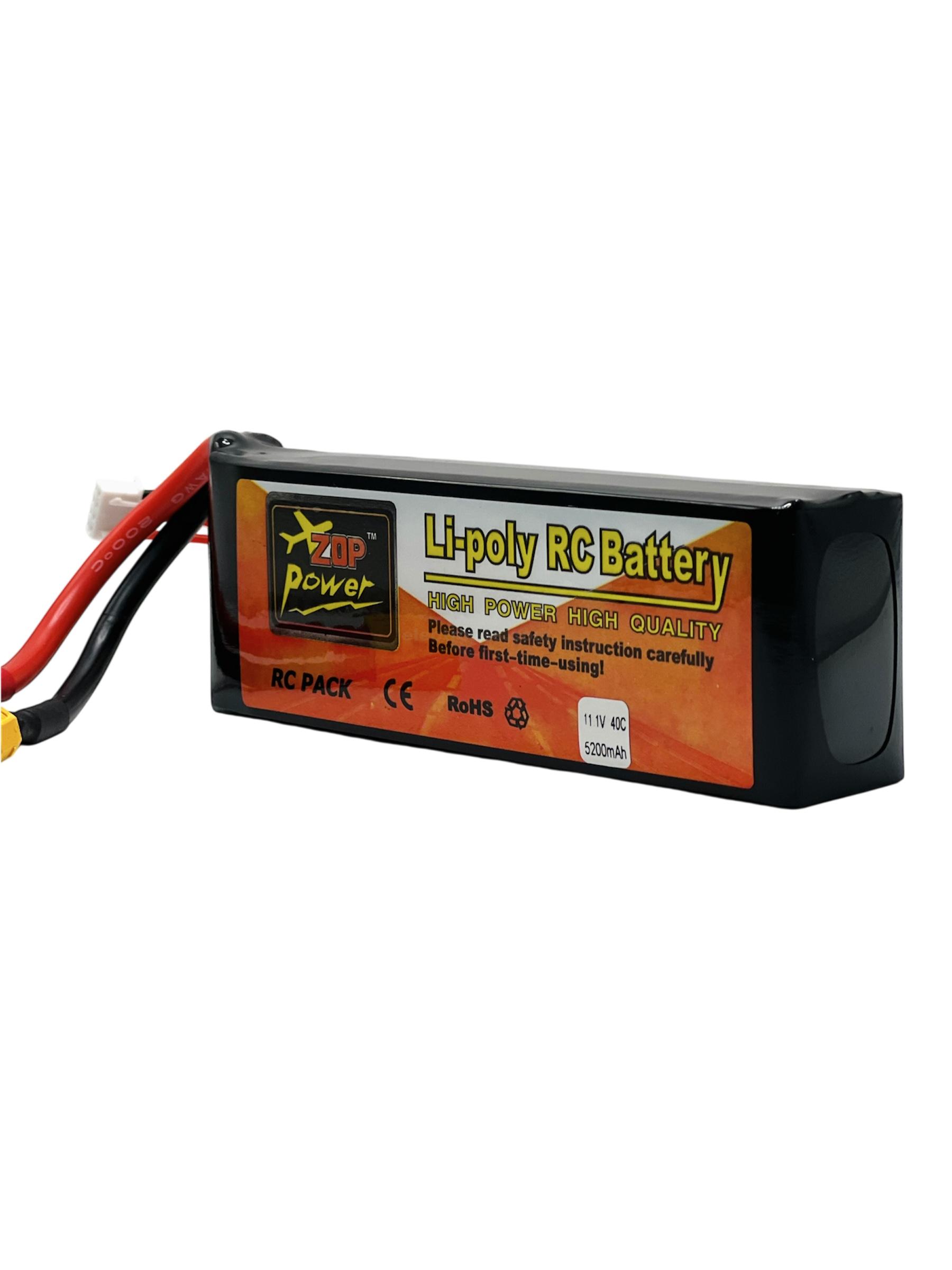 Photoroom_20250610_200417.jpg 5200mAh 11.1V 3S 40C Lipo Lithium Polymer Rechargeable Battery Pack for RC Drone - Image 2