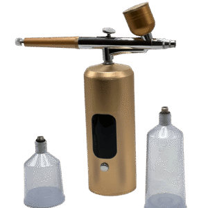 Airbrush Compressor USB Rechargeable Portable Hair Spray Gun with Digital Display