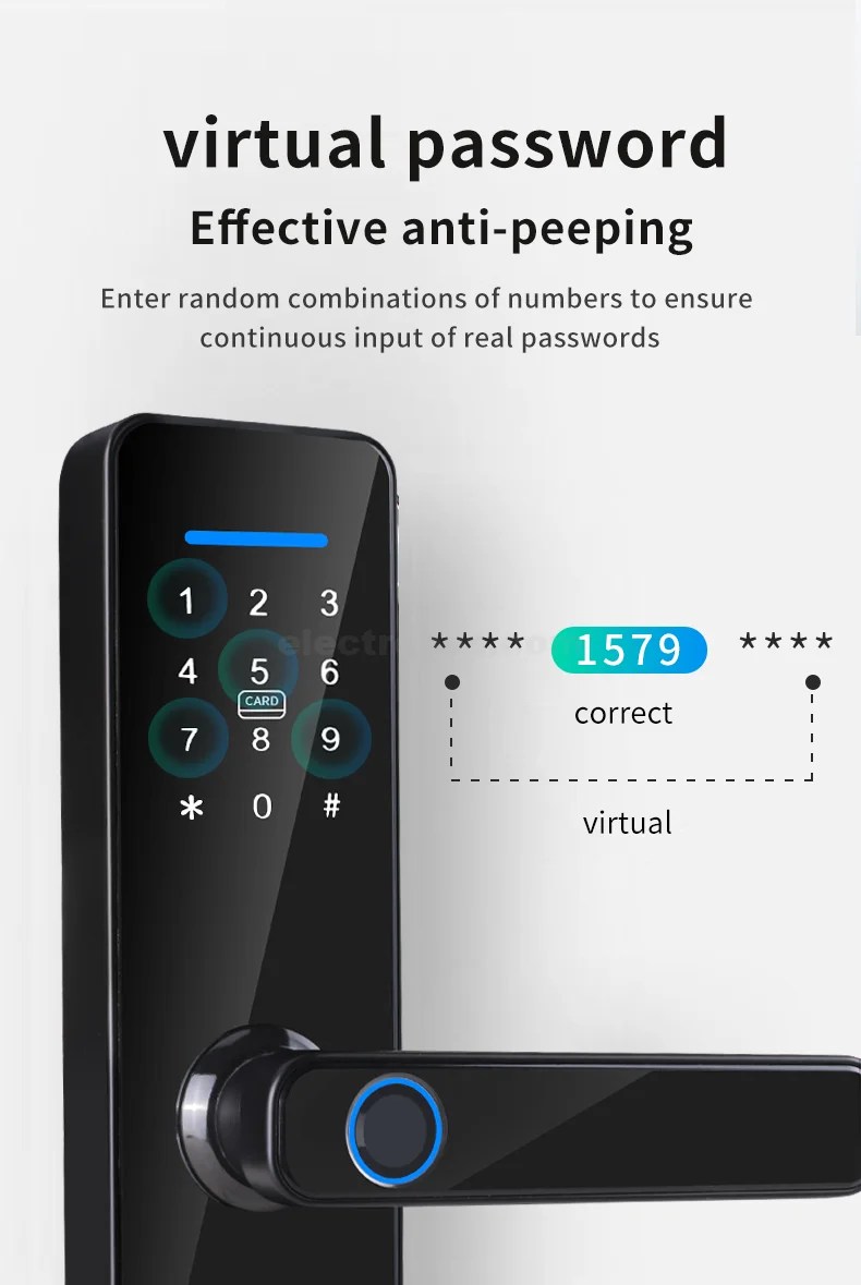 S811-Smart-Tuya-Wifi-Lock-Digital-Password-Biometric-Fingerprint-Card-Smart-Home-Door-Lock-in-Pakistan-7.jpg S811 Smart Tuya Wifi Lock Digital Password Biometric Fingerprint Card Smart Home Door Lock - Image 5