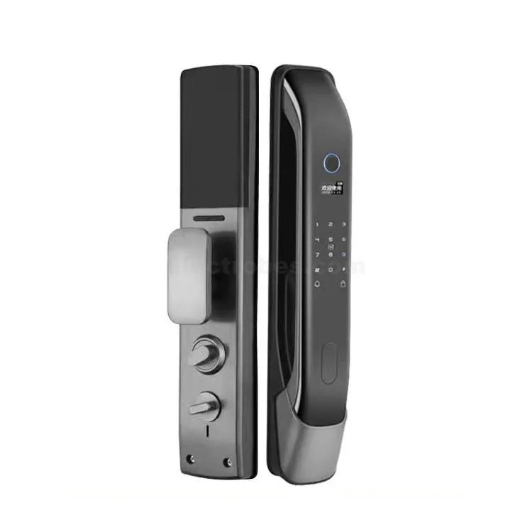 S928-black-Smart-Door-Automatic-Lock-with-biometric-card-pin-key-App-controlled-security-locking-systems-heavy-duty-in-Pakistan-1.jpg S928-2 Smart Handle Door Automatic Lock with RFID, Pin, Key and Biometric Verification System