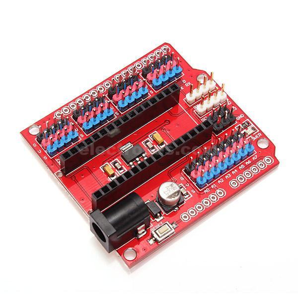 SKU099717-5.jpg Multi-Function Funduino Nano Shield Arduino Nano Sensor Expansion Board