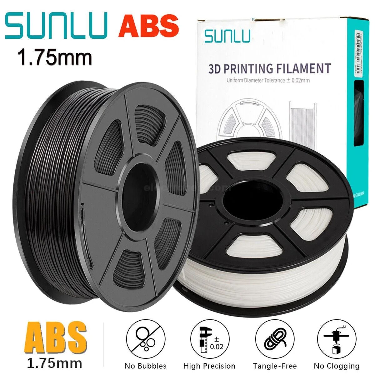 SUNLU-ABS-3D-Filament-1KG-1-75MM-No-Bubble-Excellent-Impact-Strength-Good-Abrasion-Performance-Chemical-at-best-price-in-Pakistan.jpg SUNLU ABS 1.75mm 1KG 3D Printer Filament