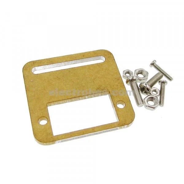 Servo-Mount-Holder-Bracket-For-SG90-600x600-1.jpg Bracket Mounting Acrylic for SG90 MG90 Servo Motor - Image 2