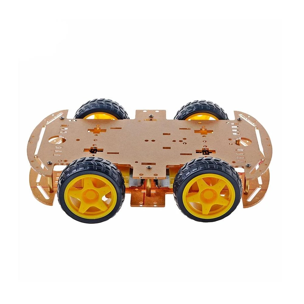 Smart-Car-Kit-4WD-Smart-Robot-Car-Chassis-Kits-with-Speed-Encoder-and-Battery-Box-for-Diy-Kit-in-pakistan.jpg Arduino 4WD Smart Robotics Robot Car Chassis Kit with DC Motor Set - Image 6
