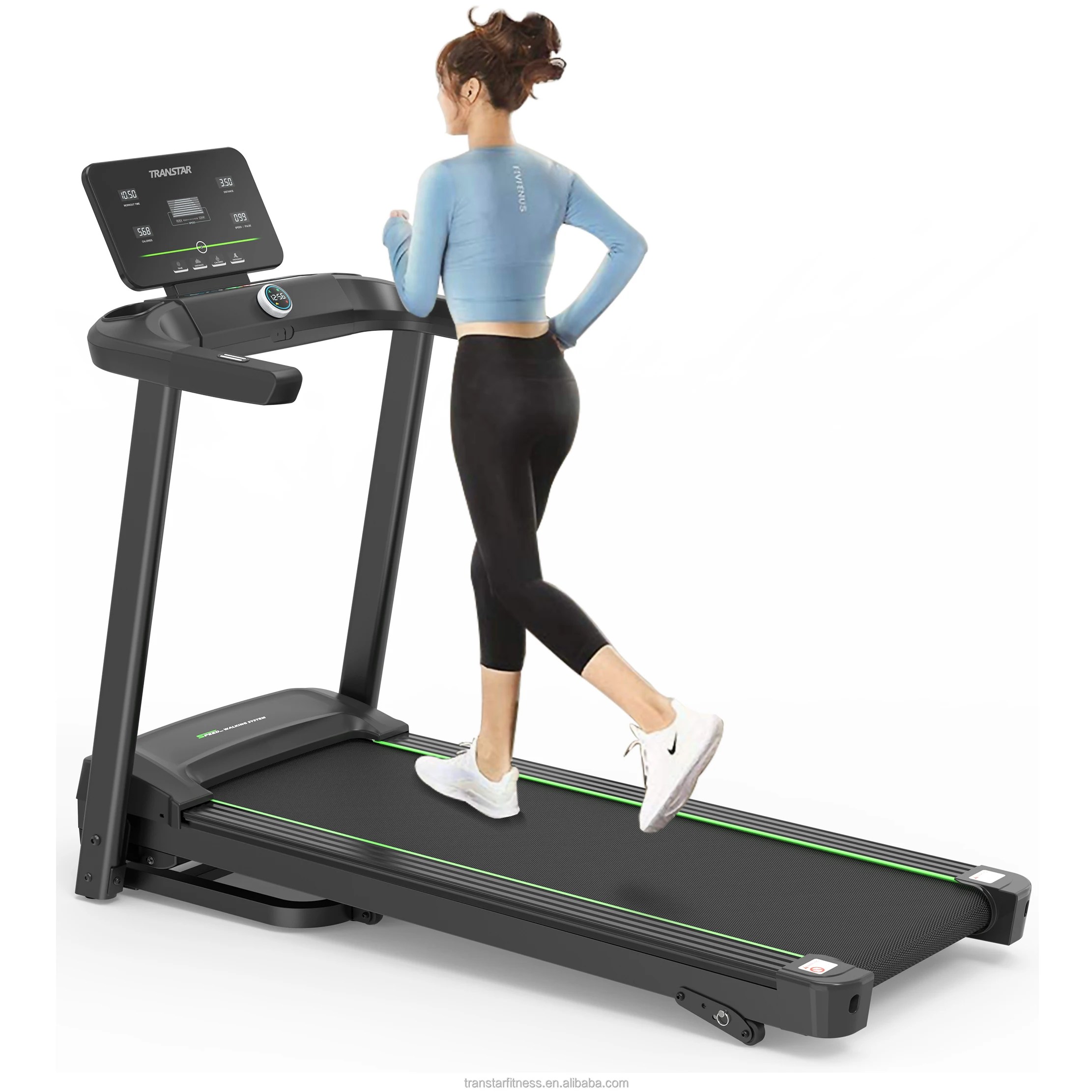 Smart-Walking-Treadmill-Running-Machine-for-fitness-and-health-with-1hp-heavy-duty-motor-and-bigger-display-in-Pakistan.jpg Foldable Portable Walking Treadmill Machine S9 Series with Larger Display