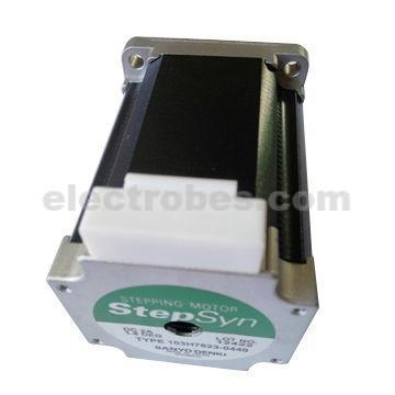 Stepping-motor-for-Sanyo-DENKI-SANMOTION-103H7823-0440-unipolar-2.1-N-m-2-A-two-phase-2.7-ohm.jpg NEMA23 24V Stepper motor 1.8/step with GT2 Pulley – Used - Image 5