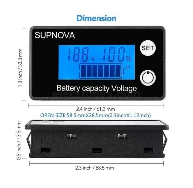 Supnova-Battery-Capacity-Voltage-Indicator-Monitor-in-islamabad.jpg Supnova Battery Capacity Voltage Indicator Monitor for E-bike - Image 2