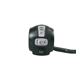 Electric Bike Handle Bar with Headlight High/Low, Indicator Light, Horn Button Switches with Wire for E-Bike
