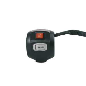 Electric Bike Handle Bar with Headlight ON/OFF, Engine ON/OFF Button Switches with Wire for E-Bike