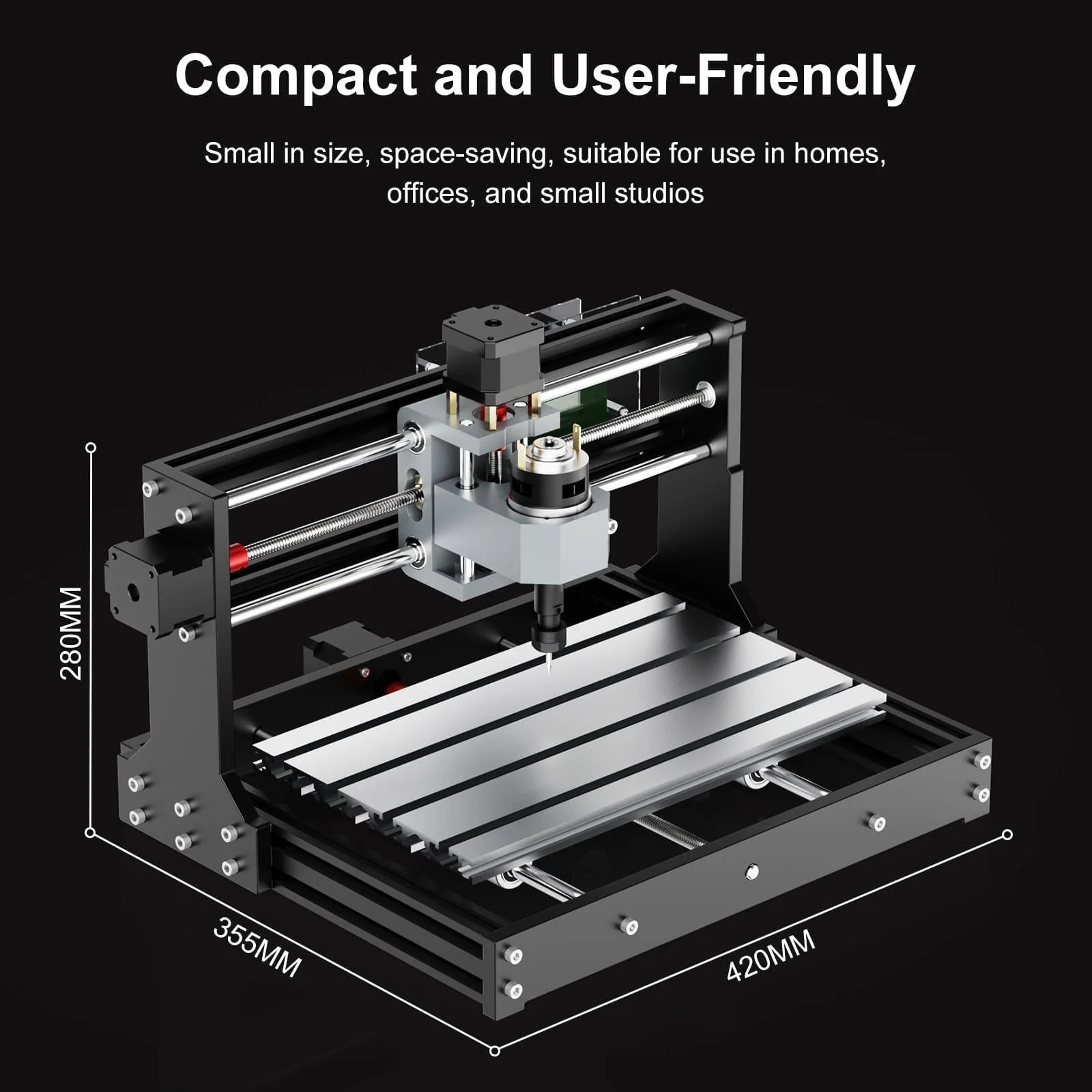 Twotrees-TTC3018-CNC-3D-Router-Cutting-Engraving-Machine-at-best-price-in-Pakistan.jpg TwoTrees TTC 3018S CNC Cutting Engraving Machine DIY Kit - Image 3