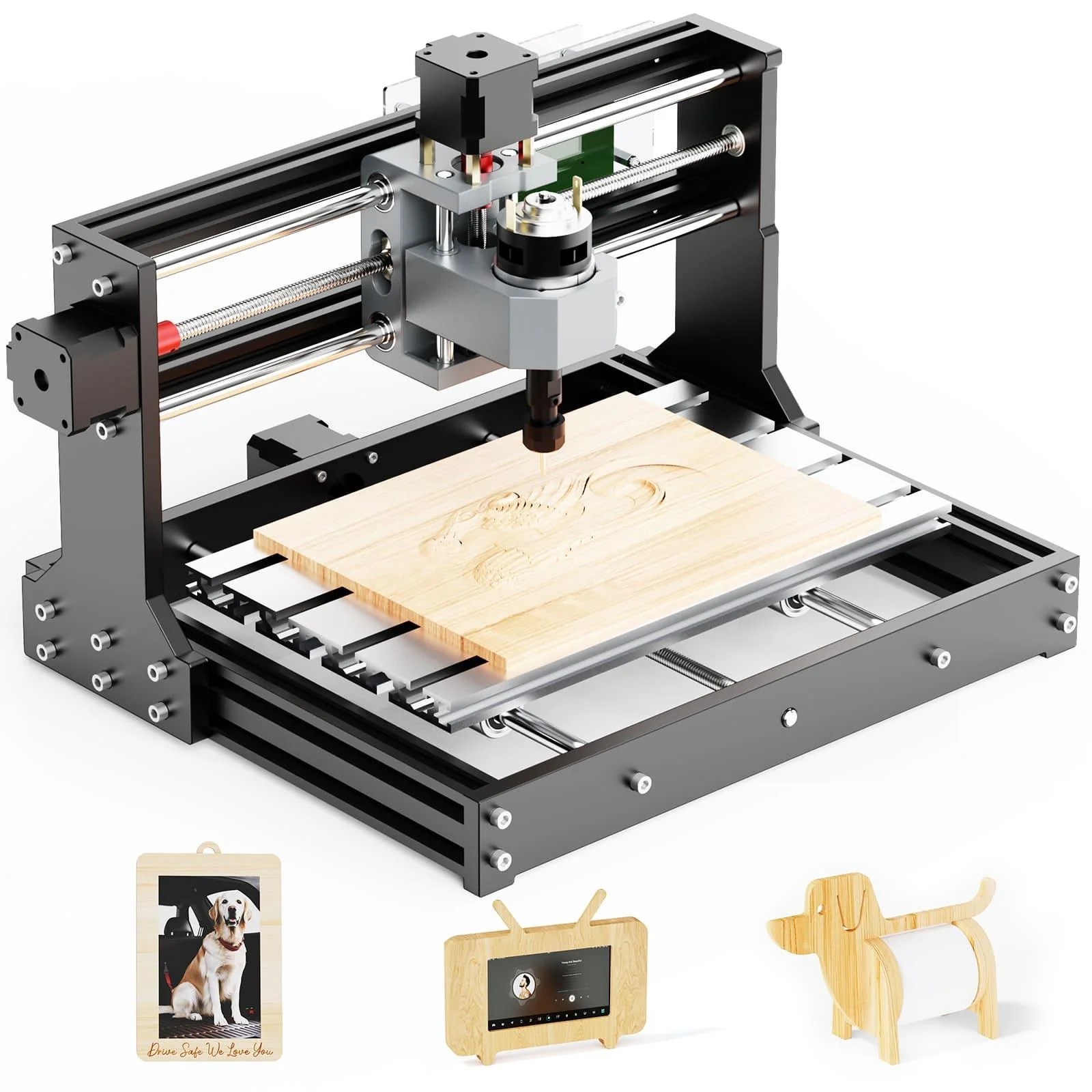 Twotrees-TTC3018-CNC-Router-Cutting-Machine-at-best-price-in-Pakistan.jpg TwoTrees TTC 3018S CNC Cutting Engraving Machine DIY Kit