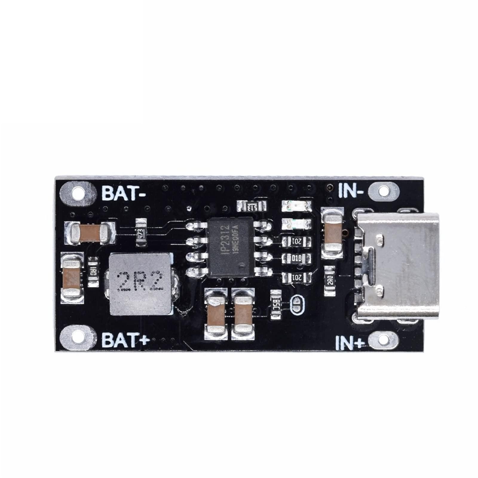 Type-C-USB-Input-High-Current-3A-Polymer-Ternary-Lithium-Battery-Quick-Fast-Charging-Board-IP2312-CC-CV-Mode-5V-To-4.2V-in-pakistan.jpg USB Type C 3A High Current IP2312 Polymer Ternary Lithium Battery Quick Fast Charging Board Charger Module