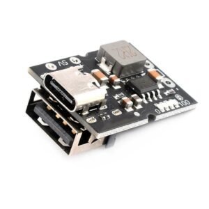 Type-C USB 5V 2A Boost Converter Step-Up Power Module Lithium Battery Charging Protection Board