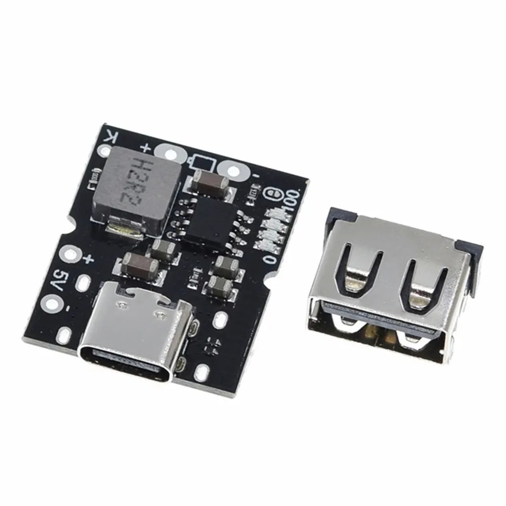 Type-c-Usb-5v-2a-Boost-Converter-Step-up-Power-Module-in-islamabad.jpg Type-C USB 5V 2A Boost Converter Step-Up Power Module Lithium Battery Charging Protection Board - Image 2