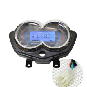 Universal Digital Odometer Power Meter Speedo Meter Instrument for Electric Tricycle Motorcycle Scooter