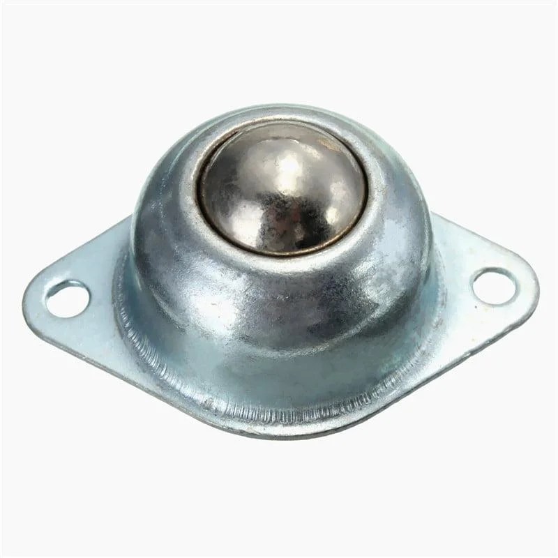 Universal-Swivel-Round-Ball-Caster-Silver-Metal-free-Wheel-in-Pakistan.jpg Metal Ball Caster Wheel 20mm Metal Ball For Robotic Car - Image 2
