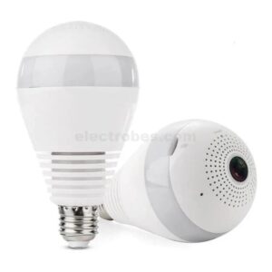 IP Wireless V380 Panoramic Light Bulb Camera 960P HD