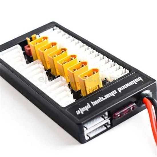Xt60-Lipo-Parallel-Charger-Board-for-RC-Charger-Parts.jpg XT60 LIPO Parallel Balanced Charging Board with Deans Connector - Image 3