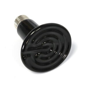 Ceramic Heater Heat Emitter Lamp Infrared Heating Element for Incubator – 100 Watts