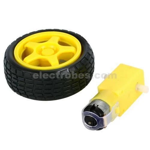 arduino-smart-car-robot-plastic-tire-tyre-wheel-w-dc-3-6v-gear-motor-diy-te355-dc569b62846f30a5d1c7ea4d942c4e1a.jpg Smart Robot Car Plastic Tyre Wheel + DC 3-6V TT Gear Motor Set - Image 3
