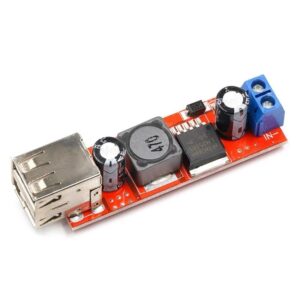 LM2596 DC 6V-40V To 5V 3A Double USB Charge DC-DC Step-down Converter Module