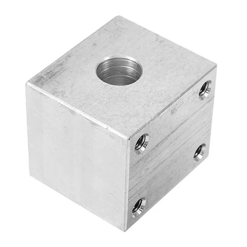 bd764eb7-399f-4479-b84a-97f6edba610b-500x500-1.jpg T8 Lead Screw Conversion Nut Seat Support Block Aluminum Block (Silver) - Image 2