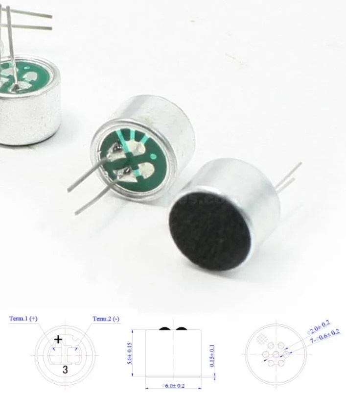 c5b13f3c6ccb6d816cad877e0e5735d7.jpg 6x5mm HQ Microphone Condenser Transducer Mic - Image 3