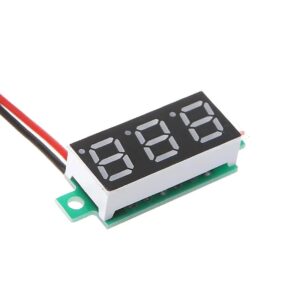 DC 4V-30V Mini 0.28 inch Red LED Digital Voltmeter 2wire