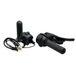 Electric Bicycle Throttle Handle Switched E-Bike with Switches and Brake Lever