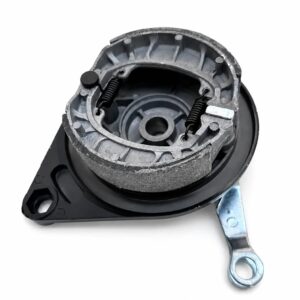 Electric Bike BLDC Hub Motor Drum Brake Cover with Brake Pads