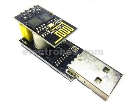 esp8266-programmer.jpg CH340 USB To ESP8266 ESP-01 WIFI Module Adapter Board - Image 2