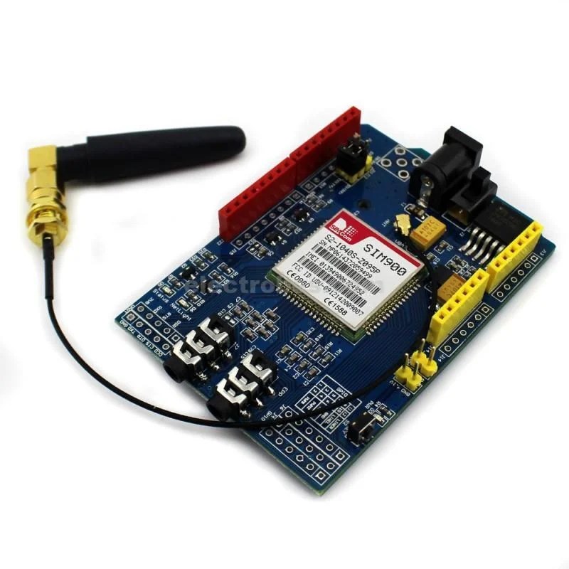 gprs-gsm-sim900-arduino-shield-robotics-bangladesh.jpg SIM900 Quad Band GSM GPRS Shield Development Board For Arduino - Image 3