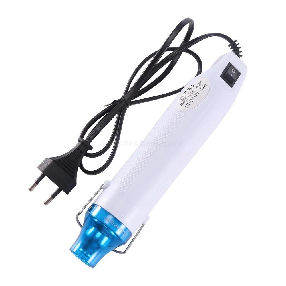 heat-gun.jpg Hot Air Gun Electric DIY Rubber Stamp Convex Powder / Relief Powder / Soft Ceramic Hot Air Gun For Heat Shrinkable Film - Image 2