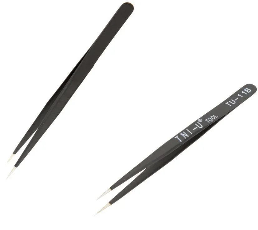 jakemy-jm-t1-11-professional-long-pointed-tip-tweezers-at-best-price-in-pakistan.jpg TNI-U TU-11ba Professional Extra Strength Tweezer - Image 3