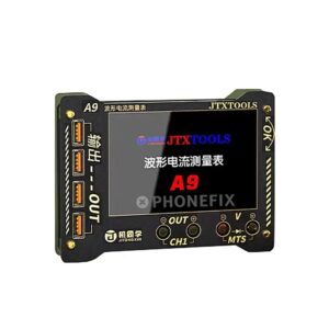 JTX A9 Curve Waveform Measuring Meter Phone Current Voltage Tester