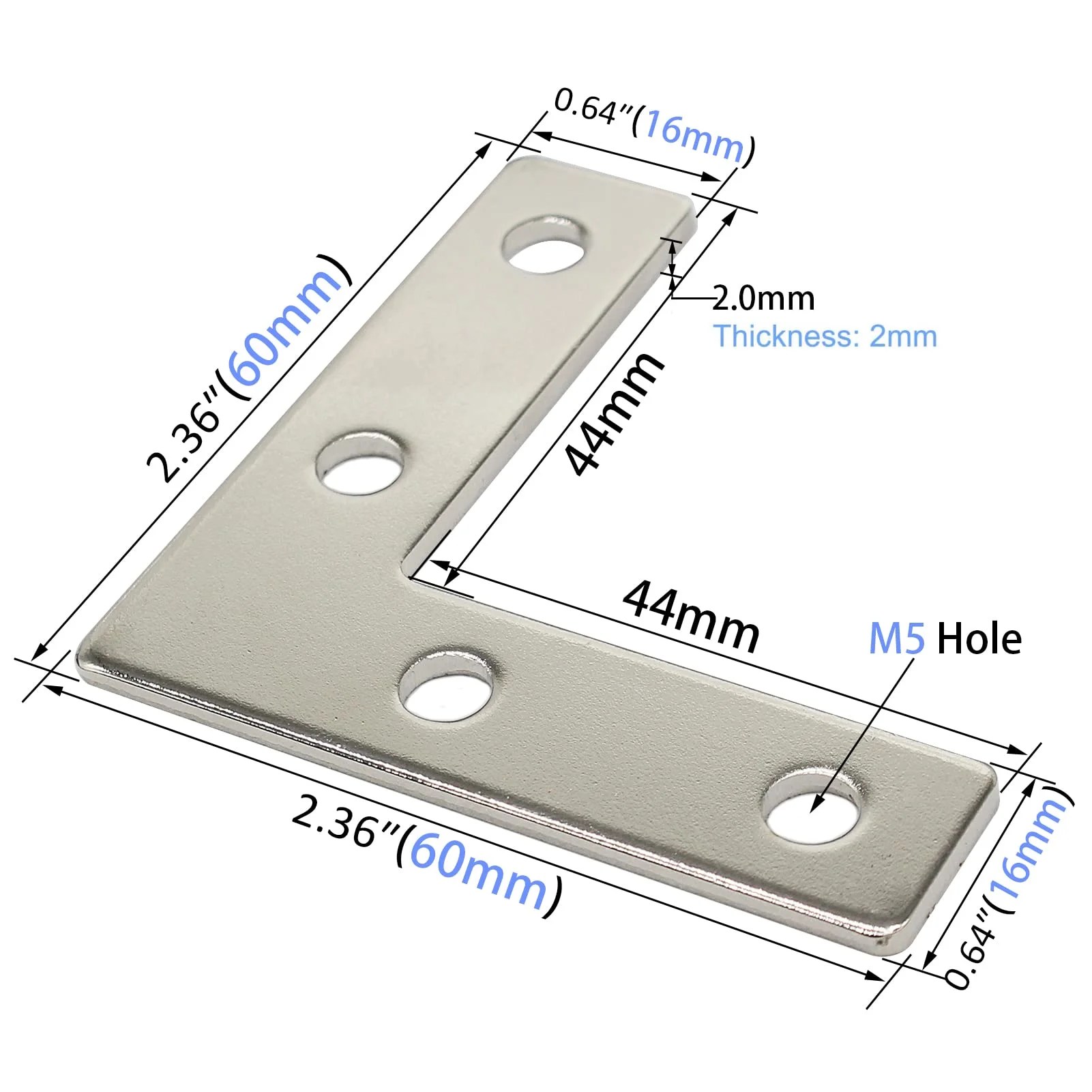 l-shaped-2020-profile-bracket-mount-at-best-price-in-pakistan-1.jpg L-SHAPED 2020 profile Corner Bracket Mount - Image 3