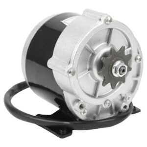 MY1016Z3 24V 350W DC 9T Gear Reduction Electric Motor For Electric Scooter Bicycle Kit
