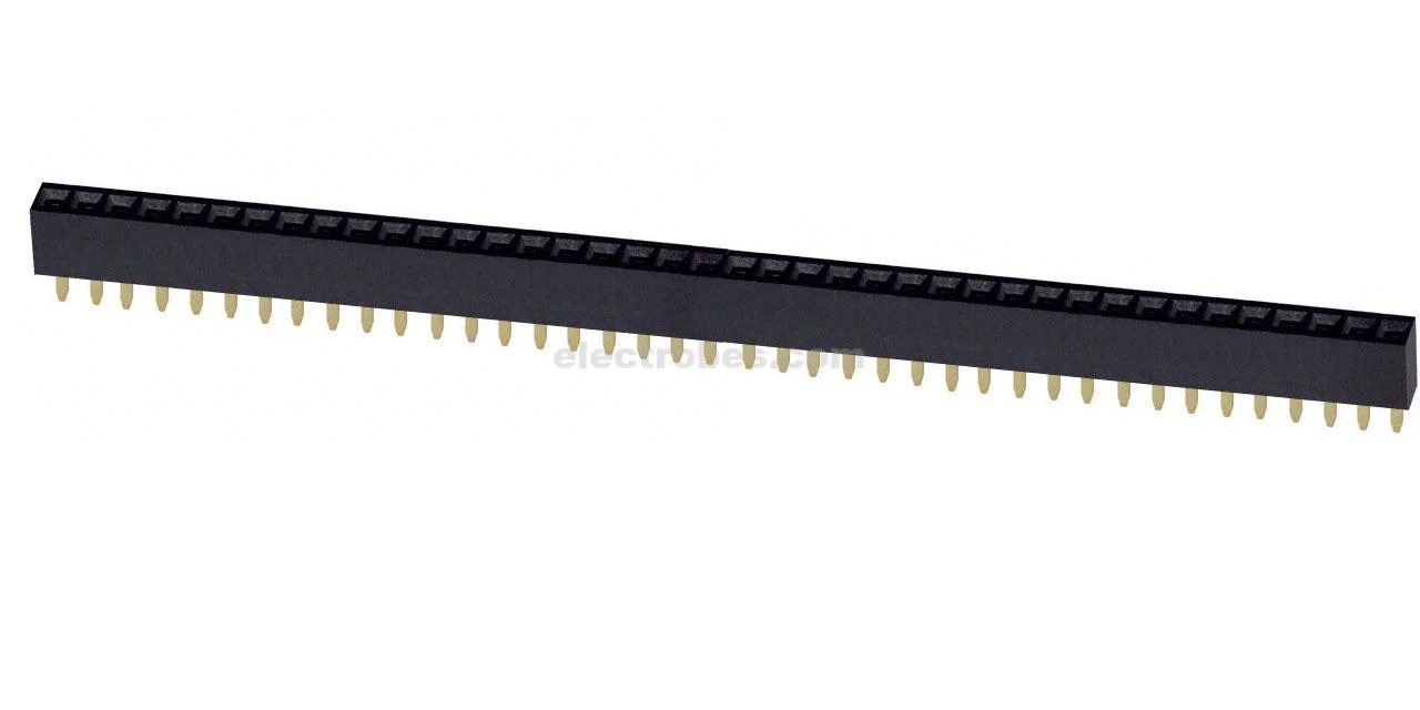 o33211v209-Family_BTB_PHD_6130xx11121-1.jpg 2.54mm 40 x 1 Female Row Single Headers - Image 2