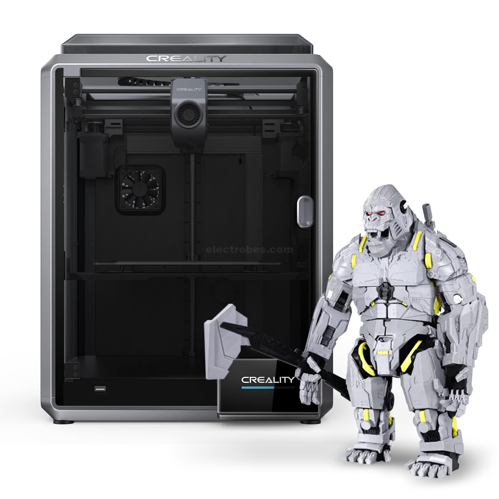 official-creality-k-1-the-best-3d-printer-with-touch-display-and-max-printing-speed.jpg Official CREALITY K1 Max Fastest FDM 3D Printer with 600mm/s Max. Speed 300x300x300mm Printing Volume - Image 2