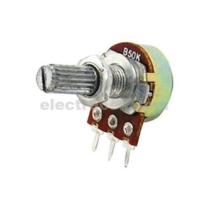 50K Ohm Rotary Potentiometer / Variable Resistor