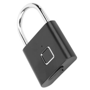 S501 Fingerprint Smart Padlock, Fast Recognition Intelligent Finger Recognition, Secure Locking