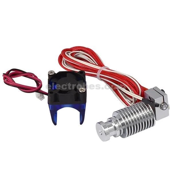 rBVaWF0oKlGARyjSAANDlJqctDo744.jpg Short Distance Bowden V6 Metal Hotend Extruder 1.75mm with Cooling Fan for 3D Printer - Image 3