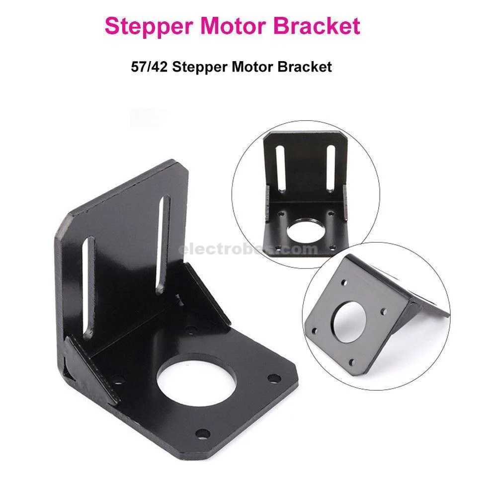 s-l1600-1-2.jpg Nema17 Stepper Motor Angle Mount Bracket for CNC & 3D Printer - Image 4