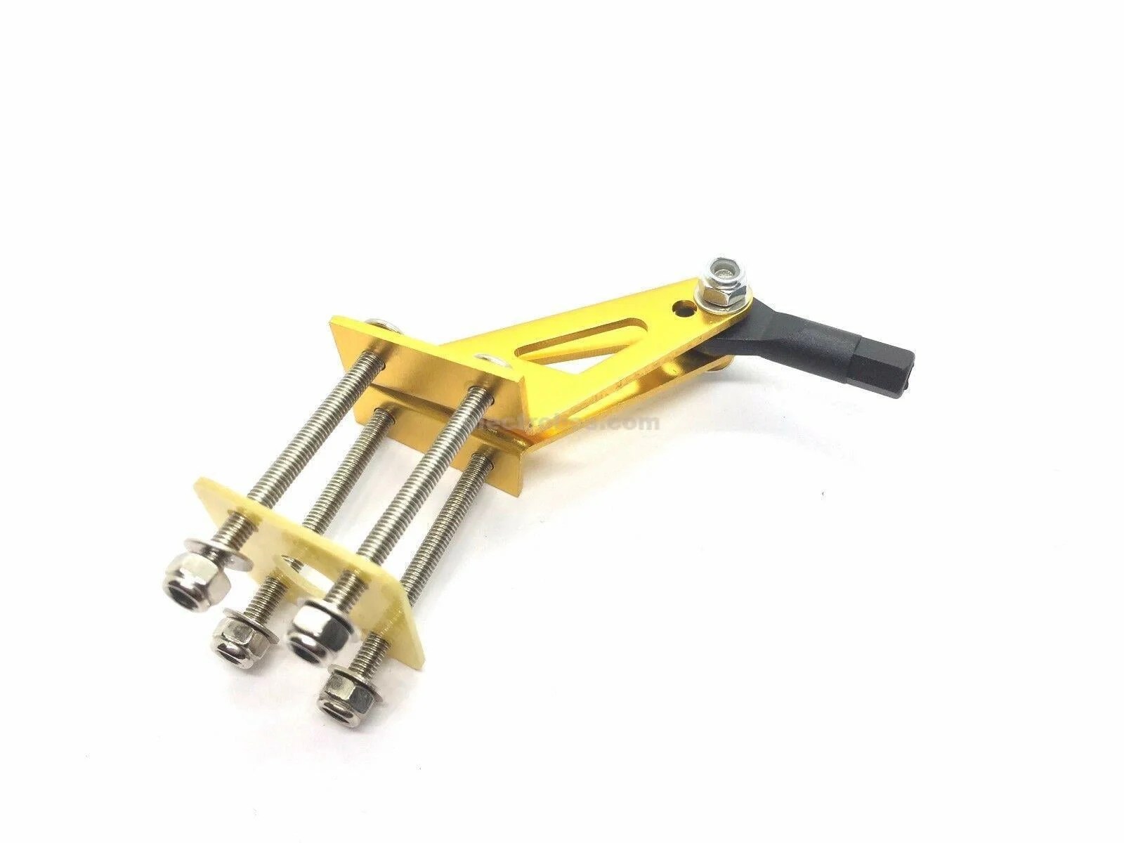 s-l1600-2.jpg Four-point Rocker Arm Aluminum Alloy Rudder Angle M3 Ball Head Buckle RC Plane Model
