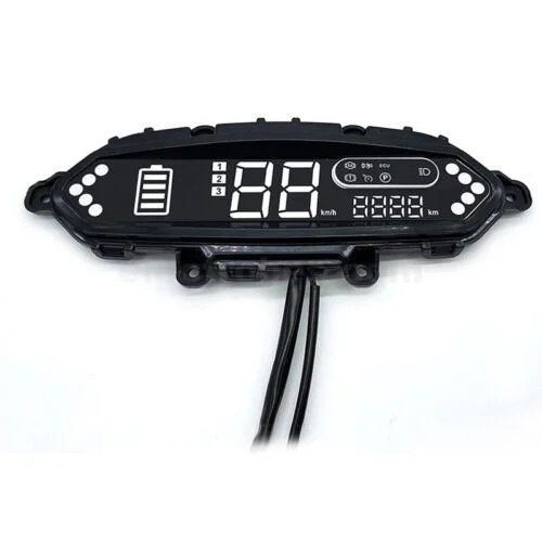 s-l500-4.jpg 48V-72V Universal Electric Bicycle Scooter Speedometer Odometer LED Dash Display