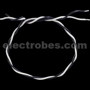 s-w601_main1_0.jpg 1 meter 2 Core Twisted Hard Jumper Wires Cable - Image 3