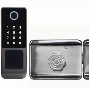 S812-4 Digital Waterproof Fingerprint Password Card TTlock App Remote Unlock Smart Home Door Lock