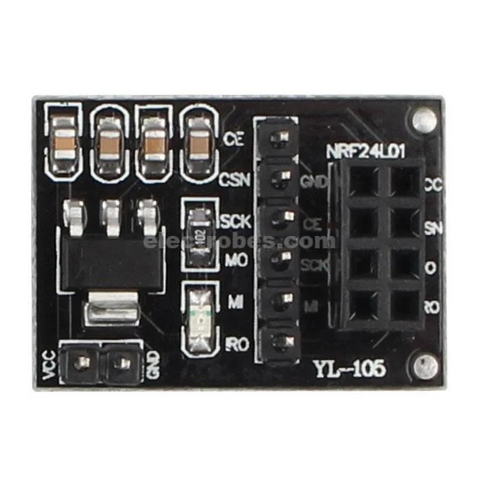 sku_421945_1.jpg nRF24L01 Breakout Adapter with On-board 3.3V Regulator - Image 2