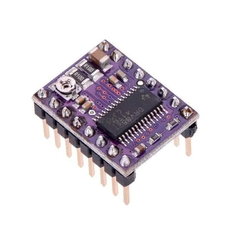 stepper-motor-driver-card-drv8825-stepper-motor-driver-for-3d-printer-and-cnc-machine-in-Pakistan.jpg DRV8825 Stepper Motor Driver Soldered Pins with Heat Sink - Image 2